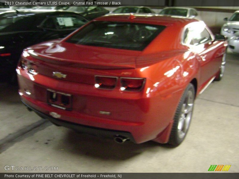 Crystal Red Tintcoat / Black 2013 Chevrolet Camaro LT/RS Coupe