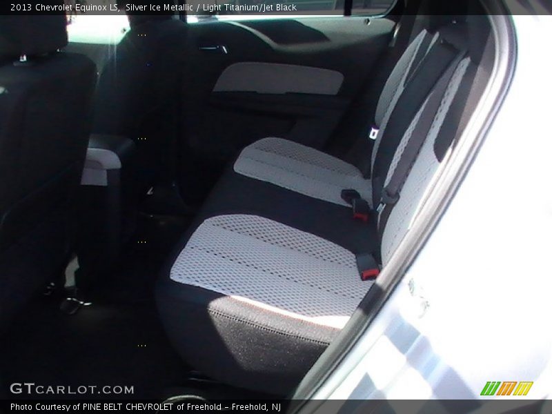 Silver Ice Metallic / Light Titanium/Jet Black 2013 Chevrolet Equinox LS