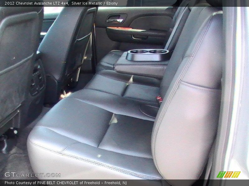 Silver Ice Metallic / Ebony 2012 Chevrolet Avalanche LTZ 4x4