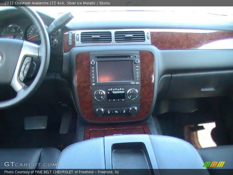 Silver Ice Metallic / Ebony 2012 Chevrolet Avalanche LTZ 4x4