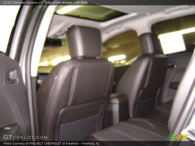 Steel Green Metallic / Jet Black 2013 Chevrolet Equinox LT