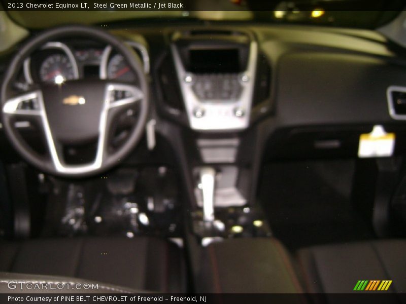 Steel Green Metallic / Jet Black 2013 Chevrolet Equinox LT