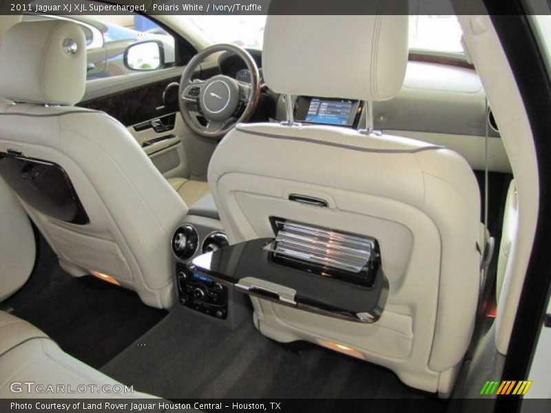 Polaris White / Ivory/Truffle 2011 Jaguar XJ XJL Supercharged
