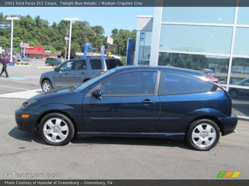  2001 Focus ZX3 Coupe Twilight Blue Metallic