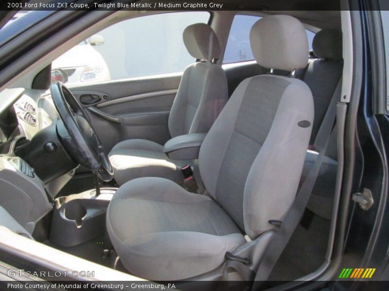 Front Seat of 2001 Focus ZX3 Coupe