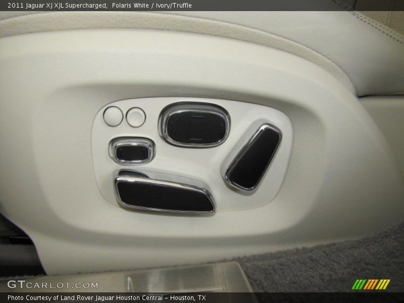Polaris White / Ivory/Truffle 2011 Jaguar XJ XJL Supercharged