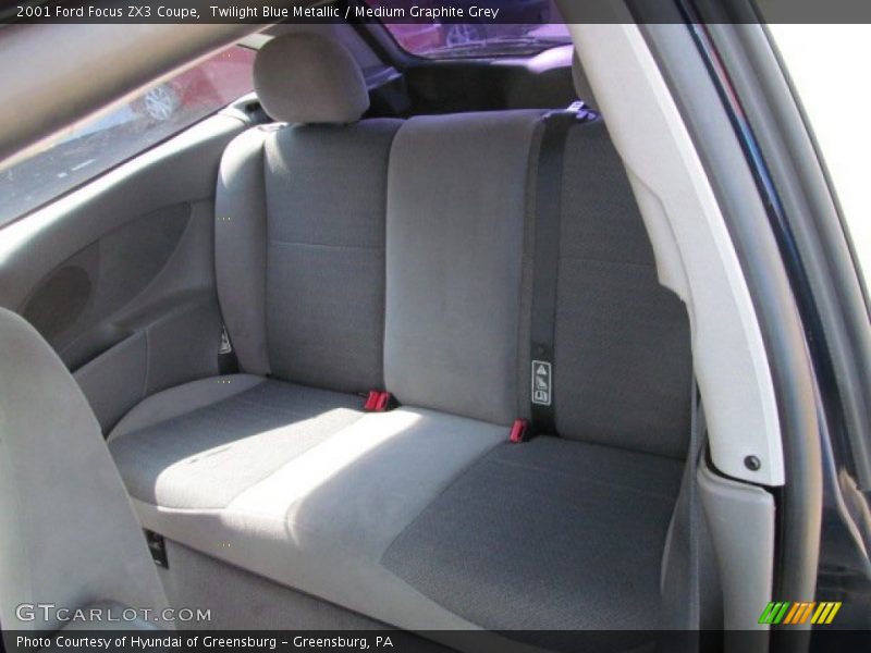 Twilight Blue Metallic / Medium Graphite Grey 2001 Ford Focus ZX3 Coupe