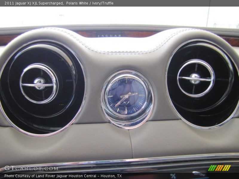 Polaris White / Ivory/Truffle 2011 Jaguar XJ XJL Supercharged