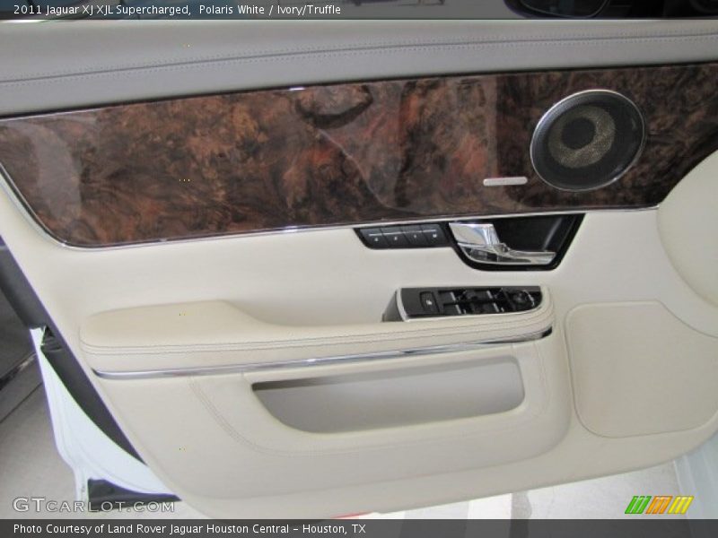 Polaris White / Ivory/Truffle 2011 Jaguar XJ XJL Supercharged