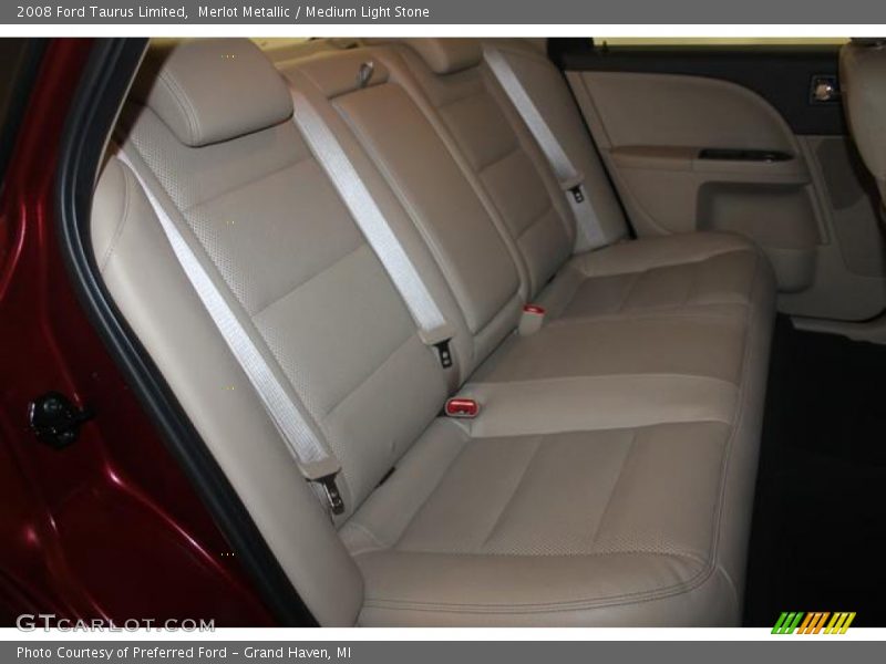 Merlot Metallic / Medium Light Stone 2008 Ford Taurus Limited