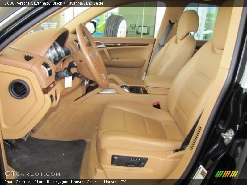 Black / Havanna/Sand Beige 2008 Porsche Cayenne S