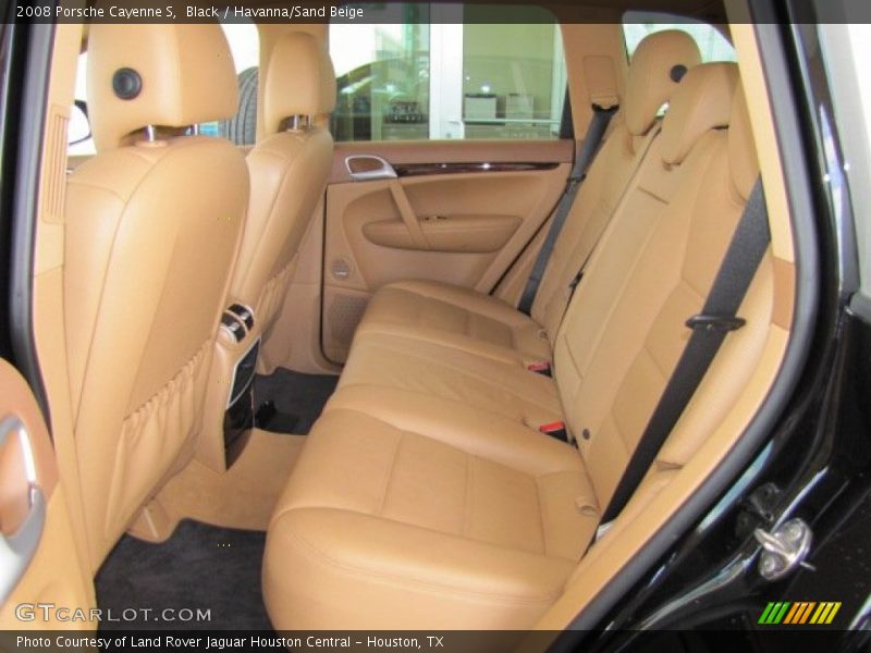 Black / Havanna/Sand Beige 2008 Porsche Cayenne S