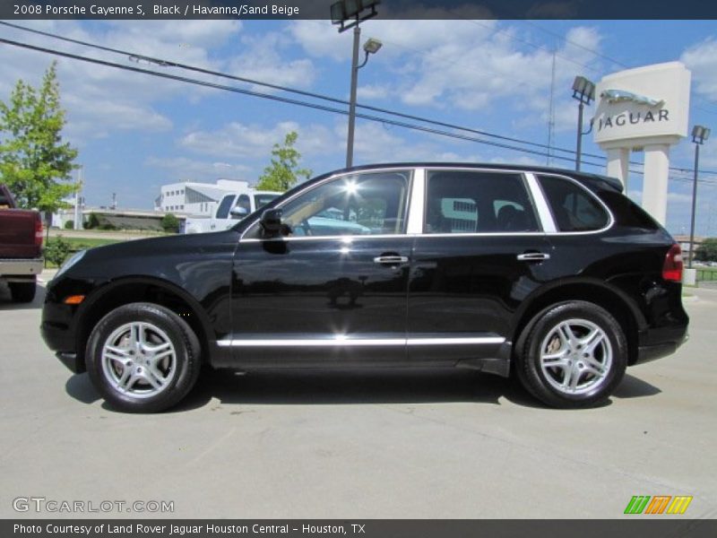Black / Havanna/Sand Beige 2008 Porsche Cayenne S
