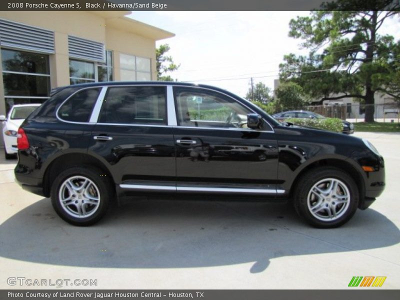 Black / Havanna/Sand Beige 2008 Porsche Cayenne S