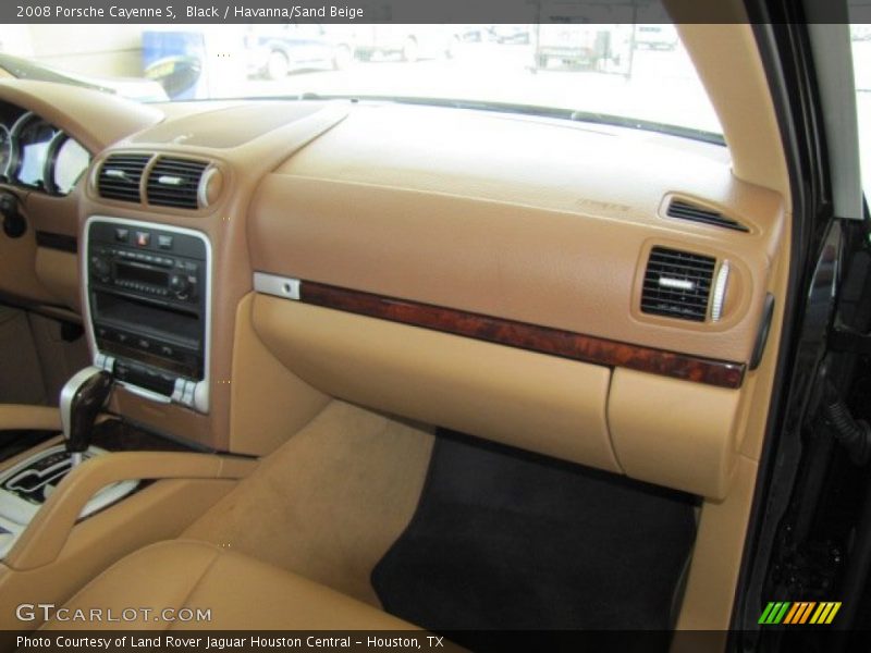 Black / Havanna/Sand Beige 2008 Porsche Cayenne S