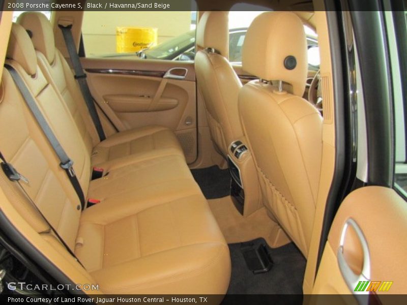Black / Havanna/Sand Beige 2008 Porsche Cayenne S