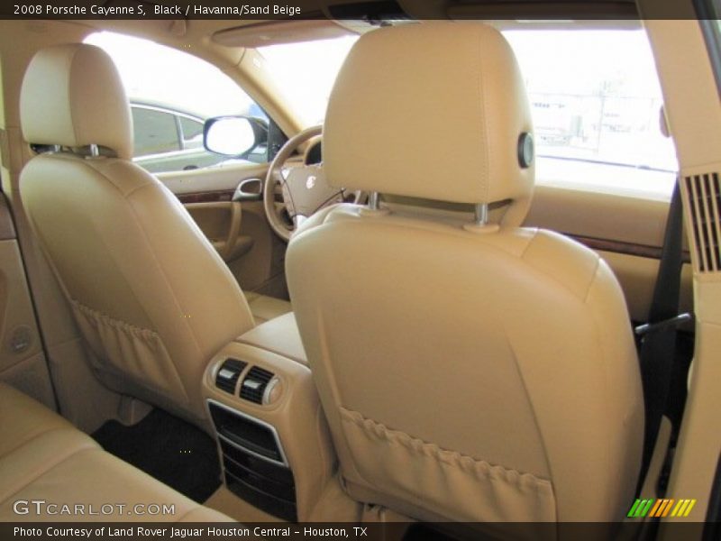 Black / Havanna/Sand Beige 2008 Porsche Cayenne S