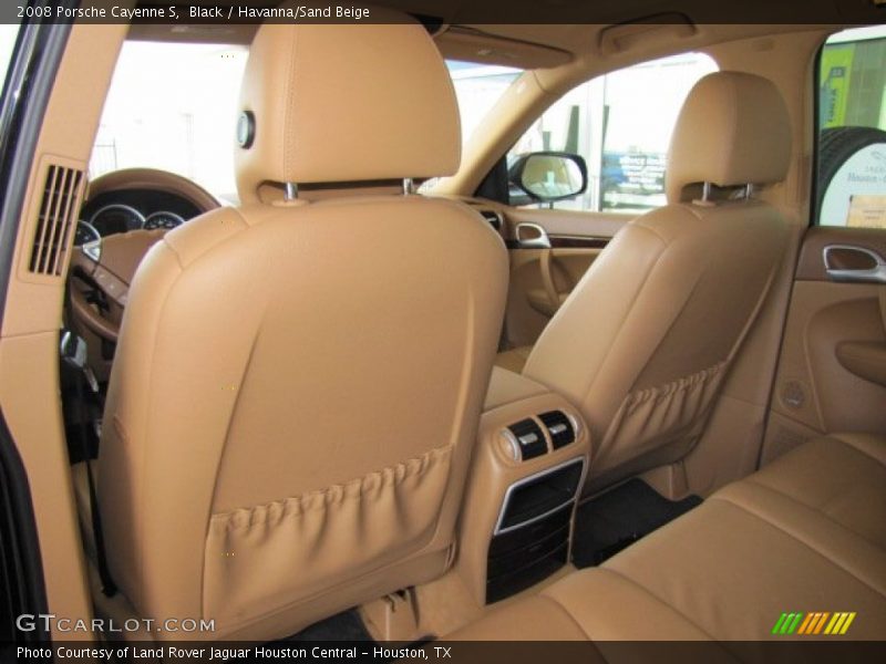 Black / Havanna/Sand Beige 2008 Porsche Cayenne S