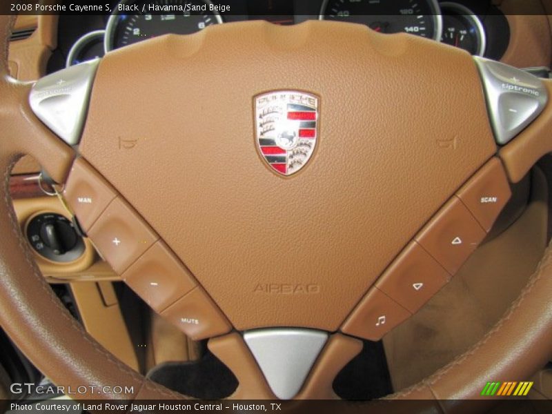 Black / Havanna/Sand Beige 2008 Porsche Cayenne S