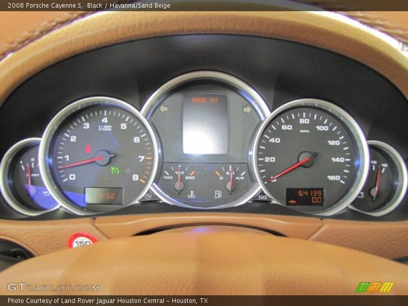 Black / Havanna/Sand Beige 2008 Porsche Cayenne S