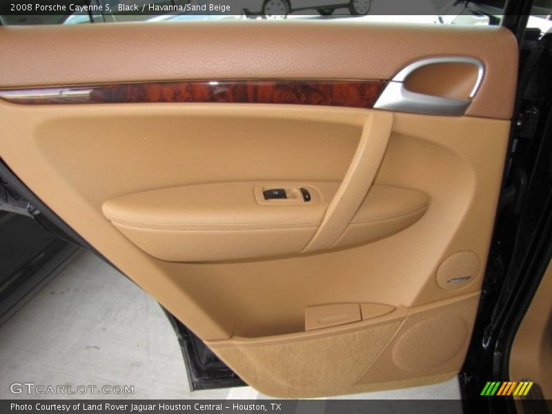 Black / Havanna/Sand Beige 2008 Porsche Cayenne S