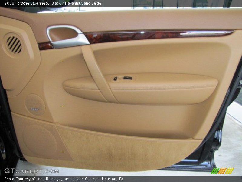 Black / Havanna/Sand Beige 2008 Porsche Cayenne S