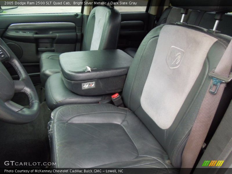 Bright Silver Metallic / Dark Slate Gray 2005 Dodge Ram 2500 SLT Quad Cab