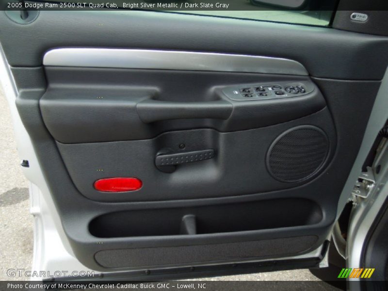 Bright Silver Metallic / Dark Slate Gray 2005 Dodge Ram 2500 SLT Quad Cab