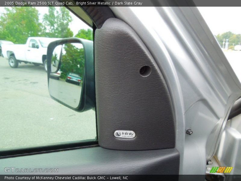 Bright Silver Metallic / Dark Slate Gray 2005 Dodge Ram 2500 SLT Quad Cab