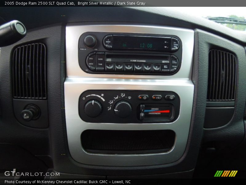 Bright Silver Metallic / Dark Slate Gray 2005 Dodge Ram 2500 SLT Quad Cab