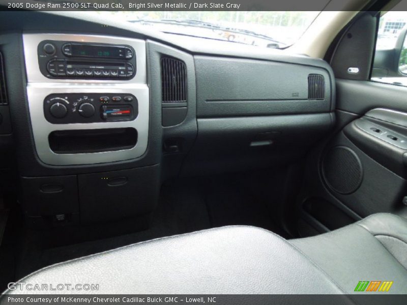 Bright Silver Metallic / Dark Slate Gray 2005 Dodge Ram 2500 SLT Quad Cab