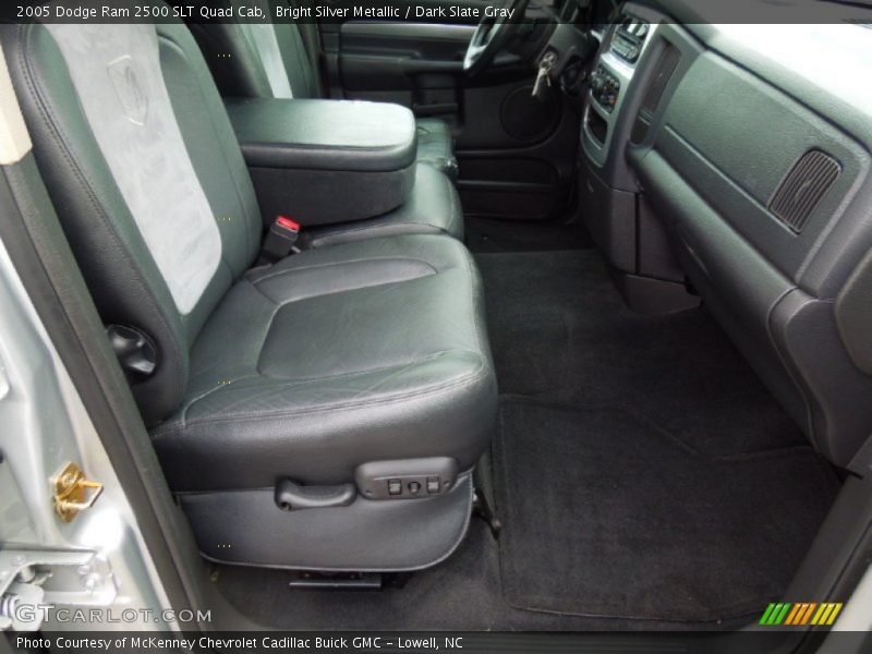 Bright Silver Metallic / Dark Slate Gray 2005 Dodge Ram 2500 SLT Quad Cab