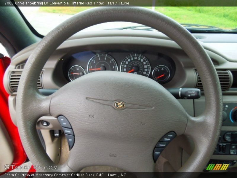 2003 Sebring LX Convertible Steering Wheel