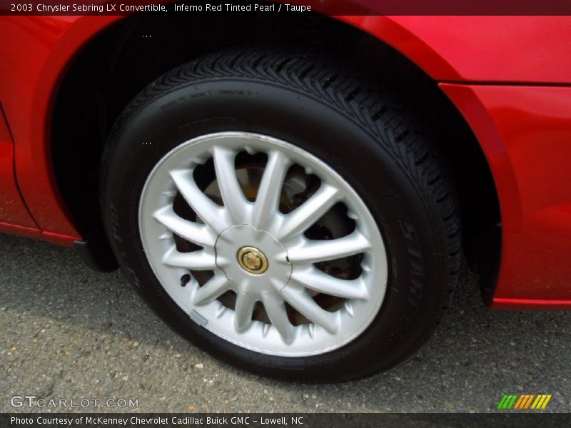  2003 Sebring LX Convertible Wheel