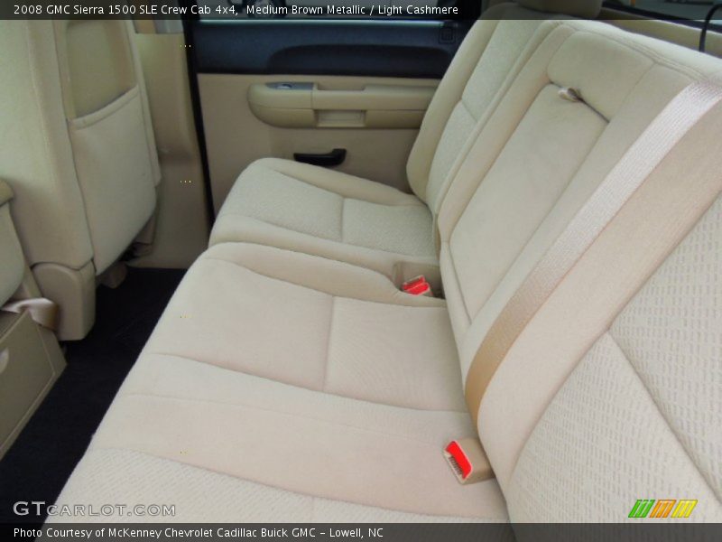 Medium Brown Metallic / Light Cashmere 2008 GMC Sierra 1500 SLE Crew Cab 4x4