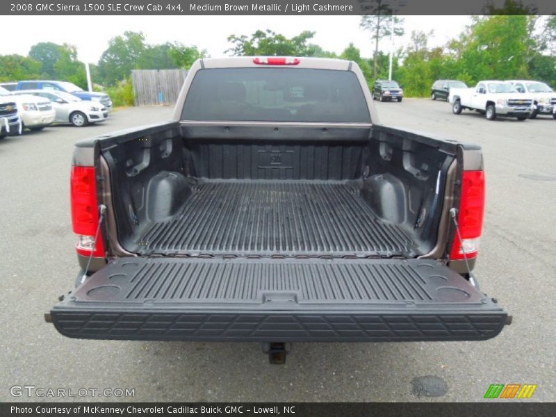 Medium Brown Metallic / Light Cashmere 2008 GMC Sierra 1500 SLE Crew Cab 4x4