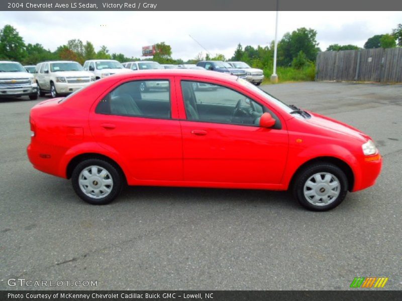  2004 Aveo LS Sedan Victory Red