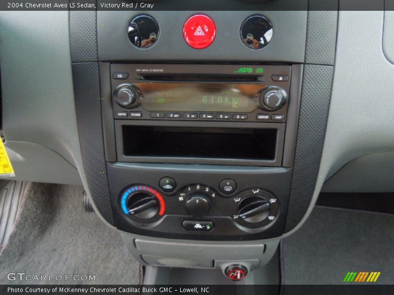 Controls of 2004 Aveo LS Sedan