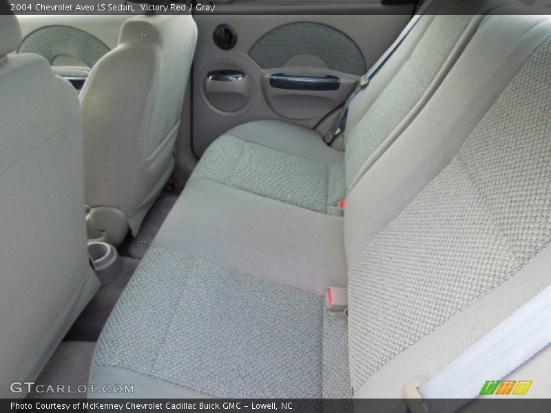 Rear Seat of 2004 Aveo LS Sedan