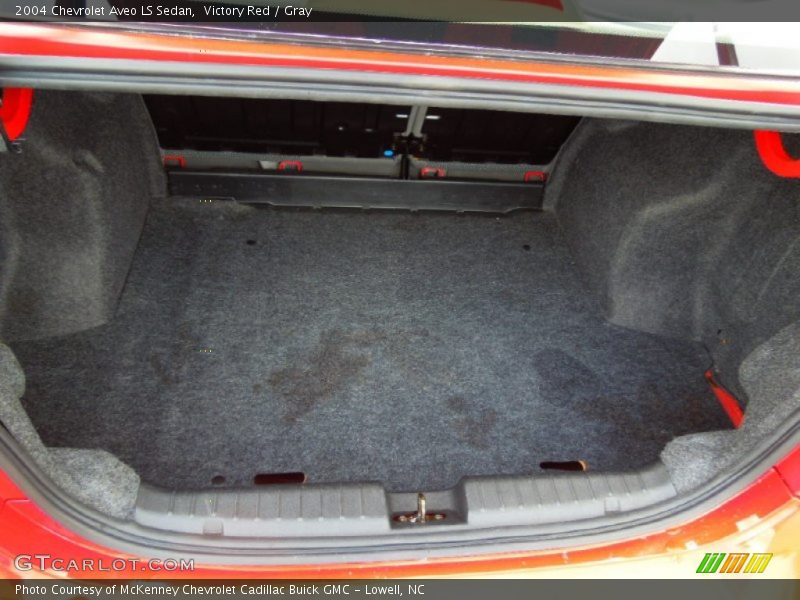  2004 Aveo LS Sedan Trunk