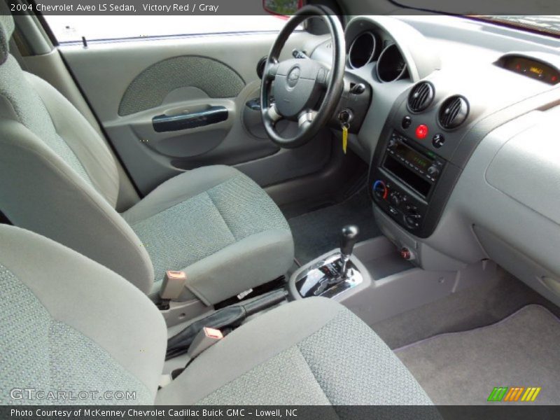  2004 Aveo LS Sedan Gray Interior