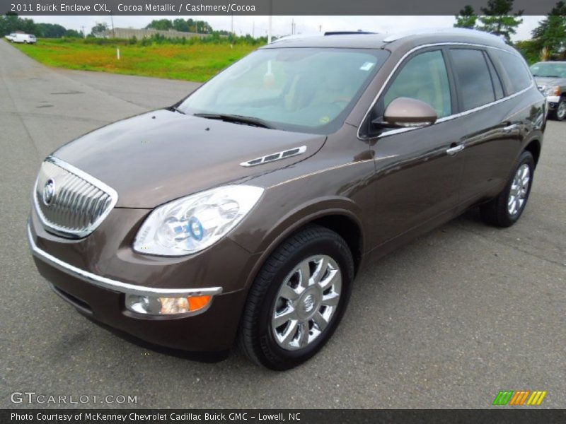 Cocoa Metallic / Cashmere/Cocoa 2011 Buick Enclave CXL
