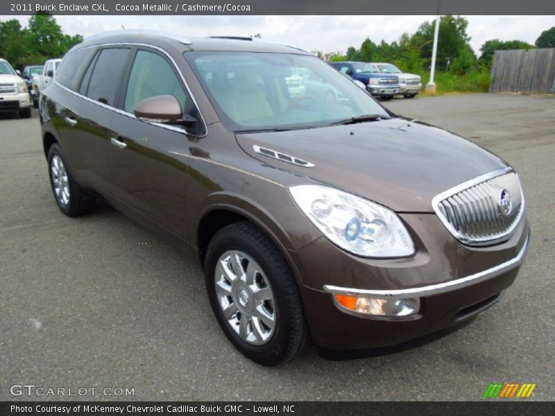 Cocoa Metallic / Cashmere/Cocoa 2011 Buick Enclave CXL