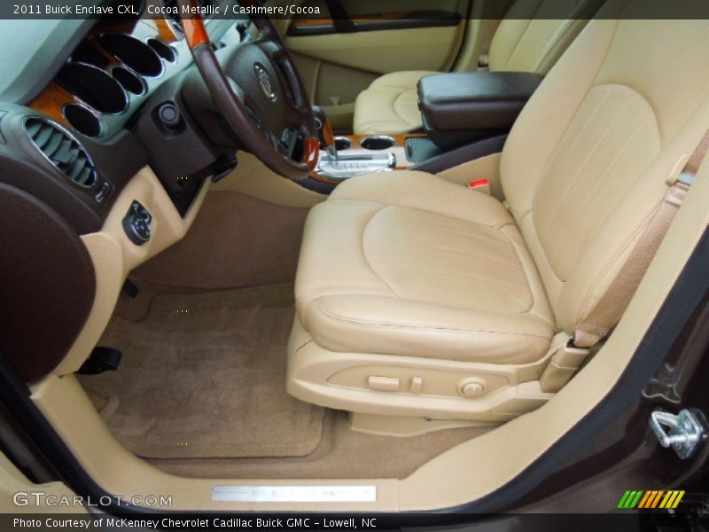 Cocoa Metallic / Cashmere/Cocoa 2011 Buick Enclave CXL