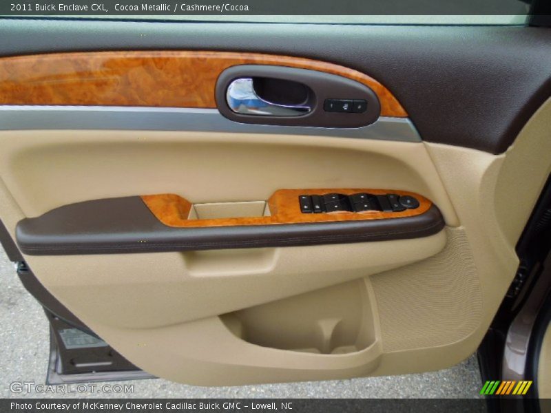 Cocoa Metallic / Cashmere/Cocoa 2011 Buick Enclave CXL
