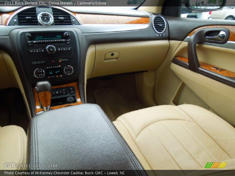 Cocoa Metallic / Cashmere/Cocoa 2011 Buick Enclave CXL