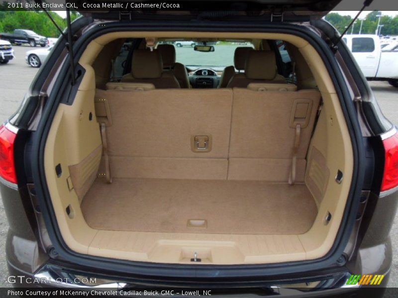 Cocoa Metallic / Cashmere/Cocoa 2011 Buick Enclave CXL