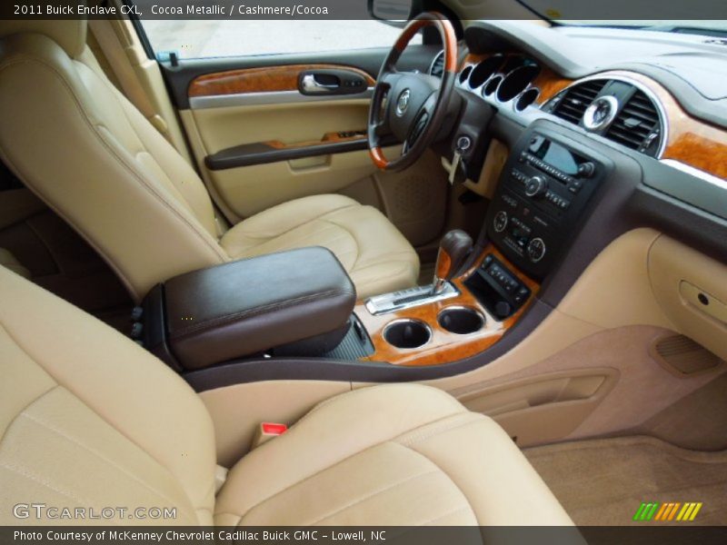 Cocoa Metallic / Cashmere/Cocoa 2011 Buick Enclave CXL