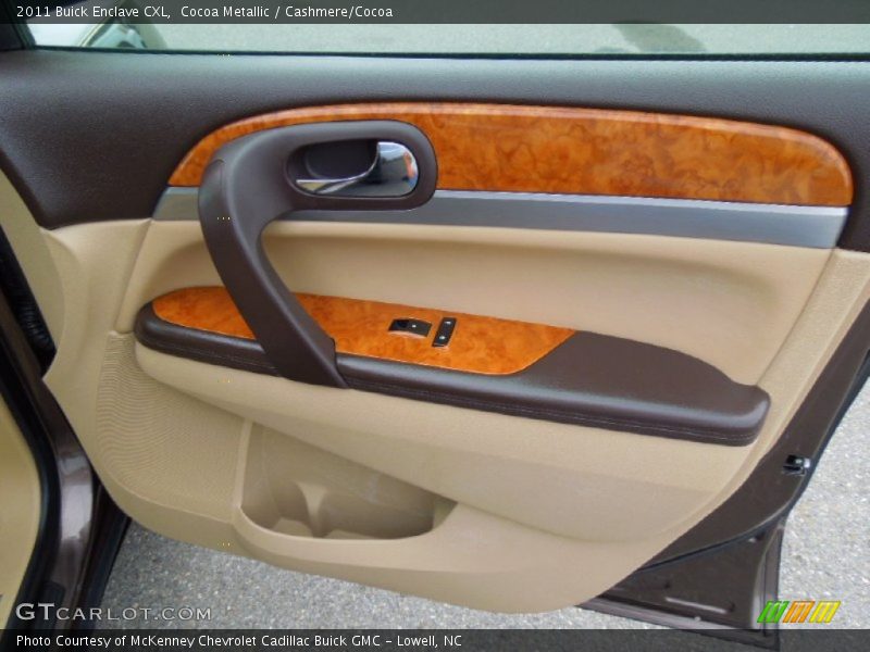Cocoa Metallic / Cashmere/Cocoa 2011 Buick Enclave CXL