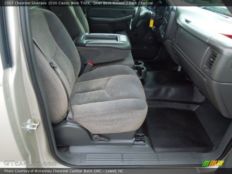 Silver Birch Metallic / Dark Charcoal 2007 Chevrolet Silverado 1500 Classic Work Truck